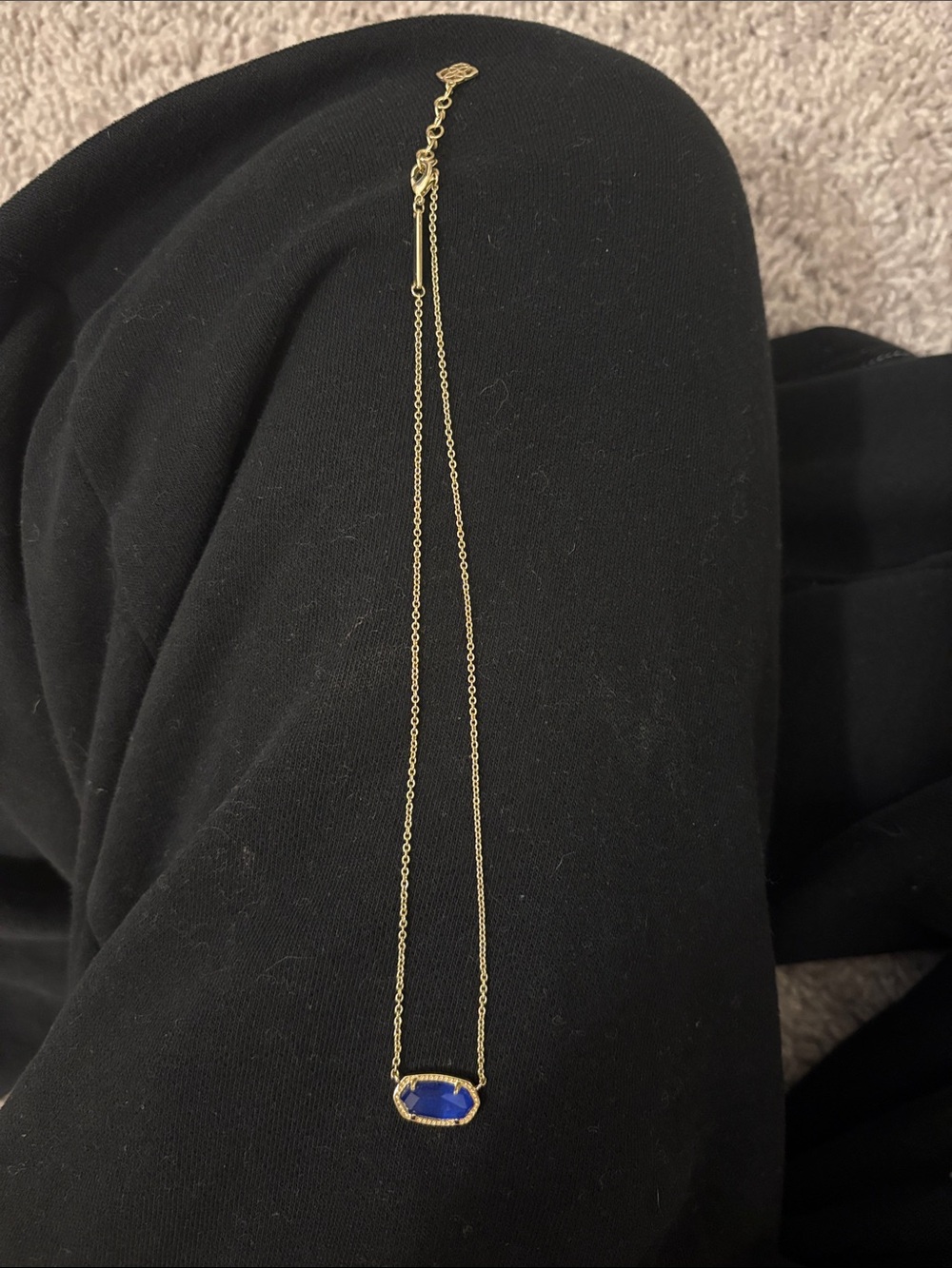 Kendra Scott Blue Elisa Necklace